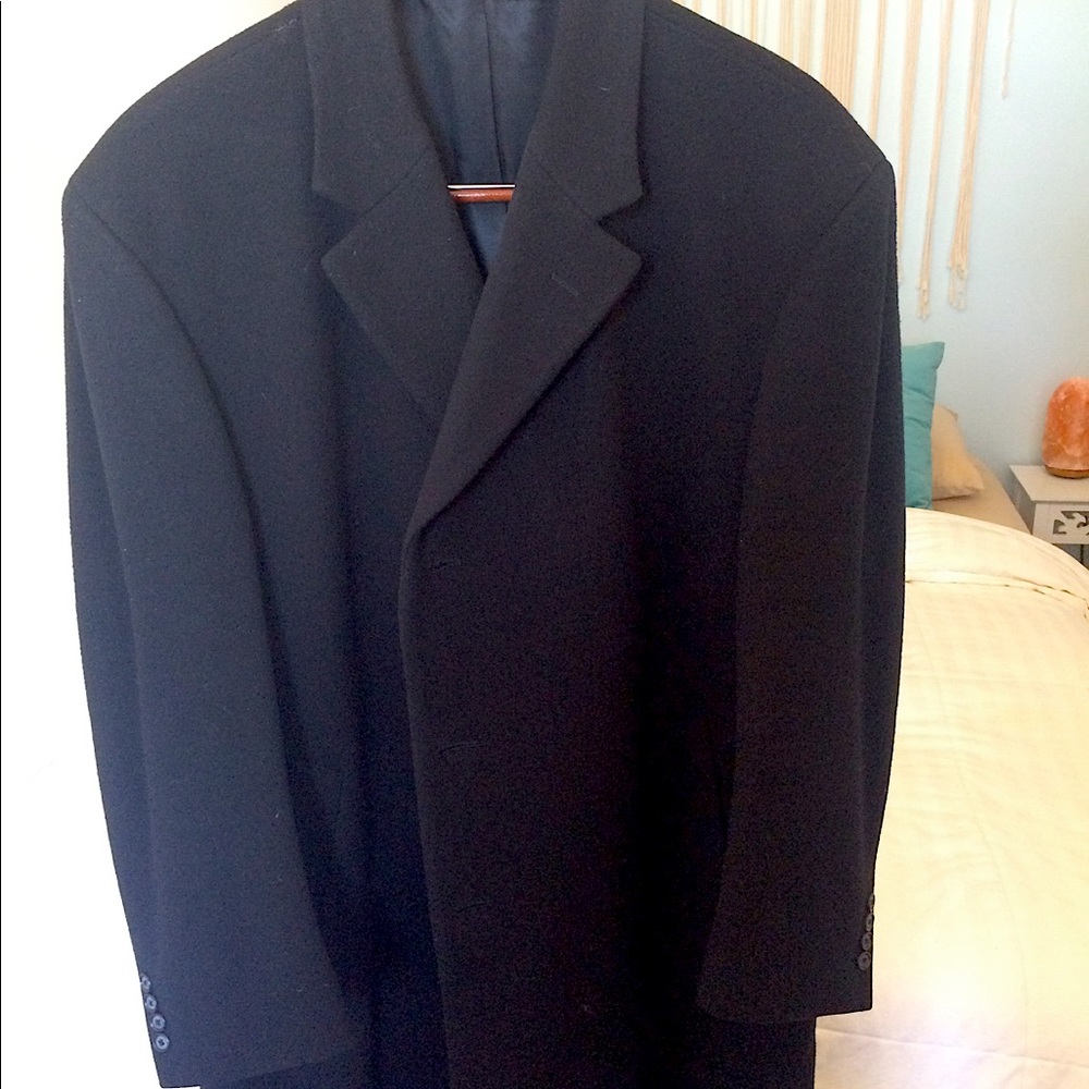 Jos. A Bank merino wool overcoat. Size 44S.